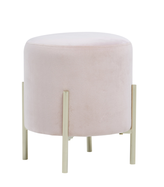 'Darcy' round foot stool, $39