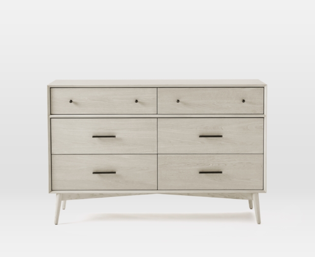 Mid Century dresser in pebble