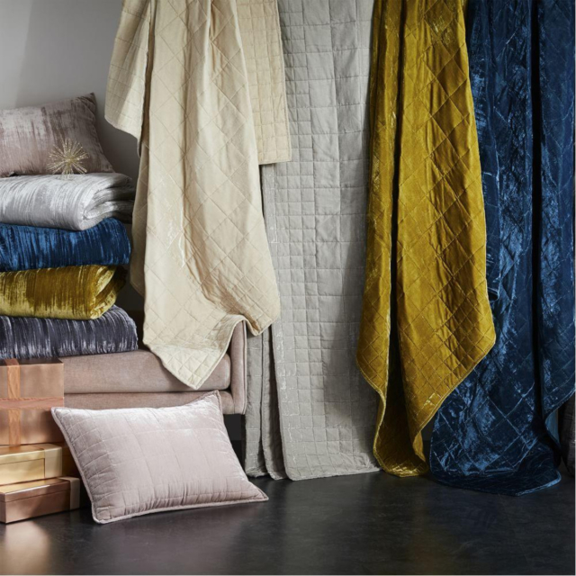 west elm's Lush Velvet range is a textural treat