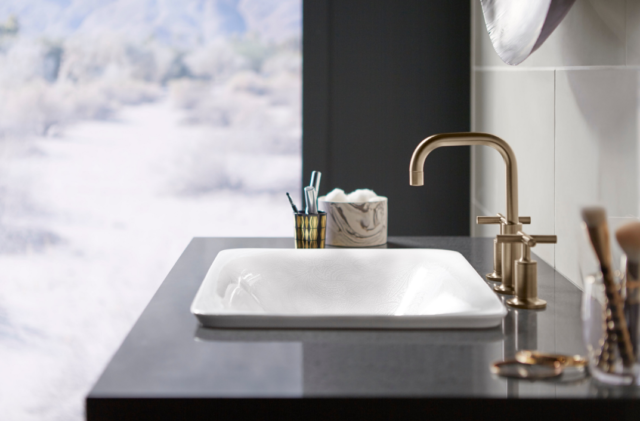 Kohler 'Purist' tap ware collection