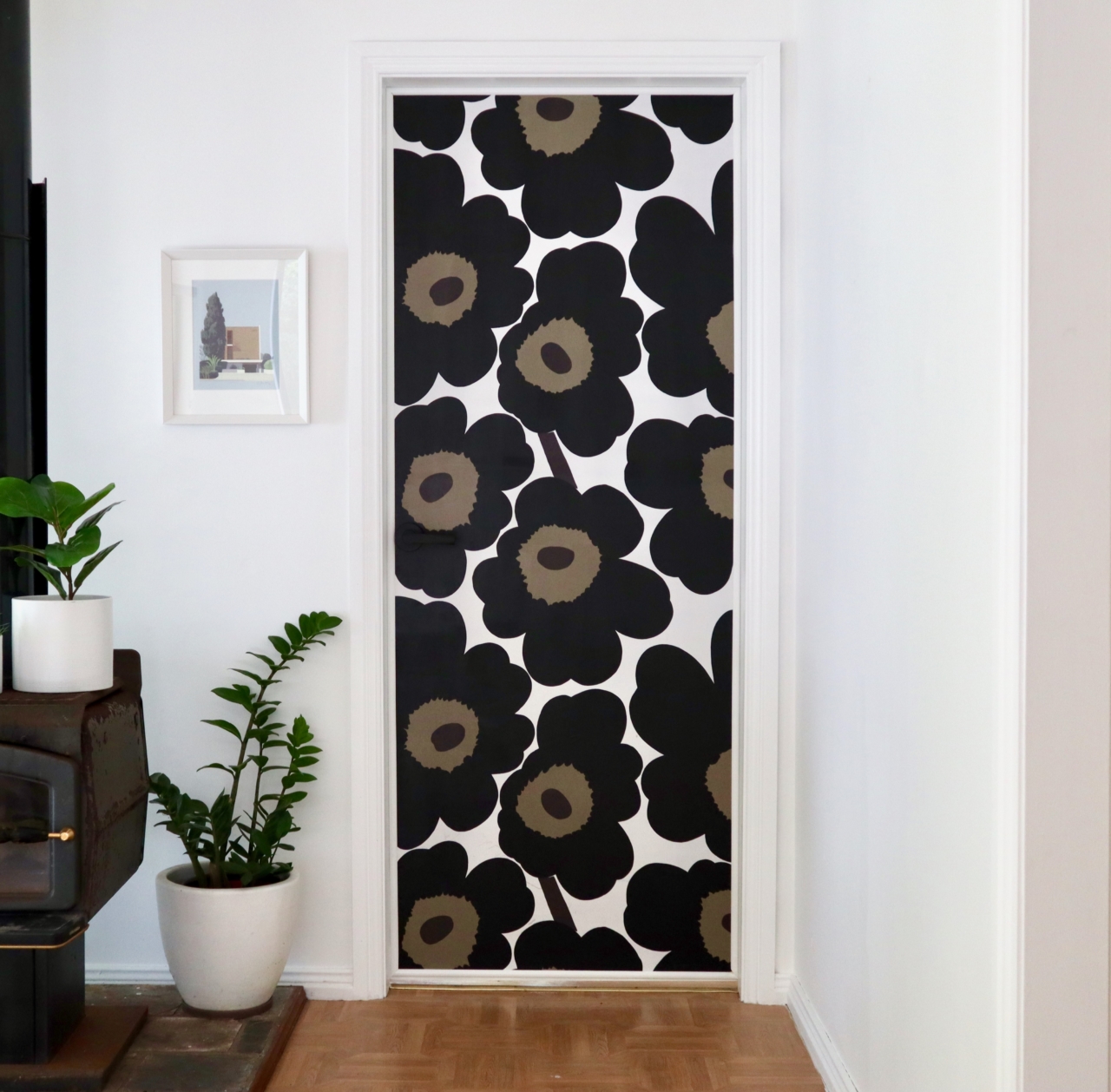 Door renovation ideas A DIY fabric makeover The Interiors Addict