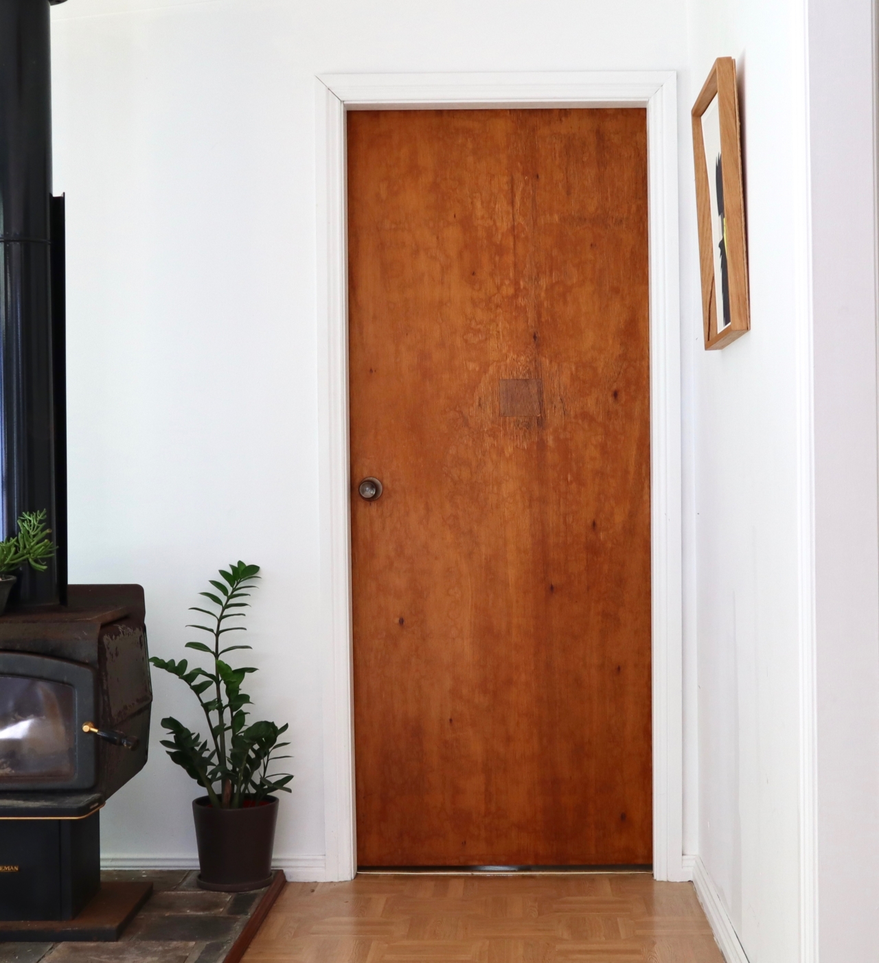 Door renovation ideas A DIY fabric makeover The Interiors Addict