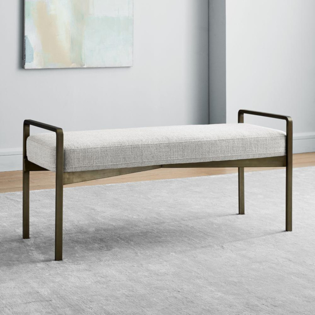 west elm highline bench