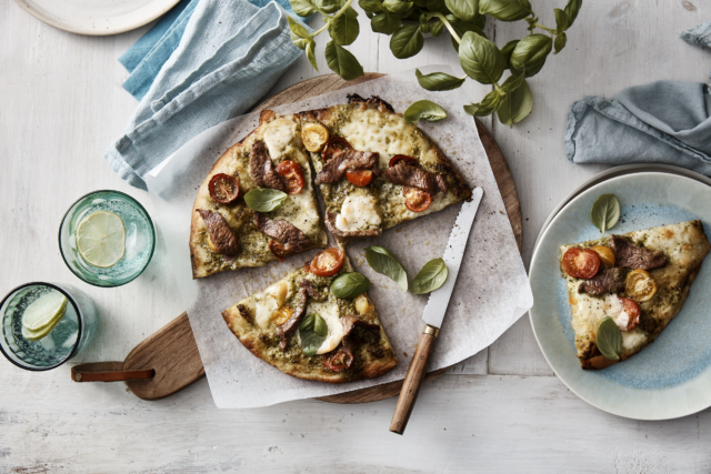 Australian Lamb pizza