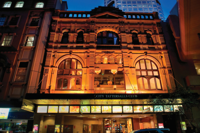 The City Tattersalls Club. Photo: Penelope Beveridge