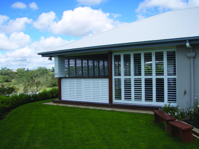 Outdoor shutters