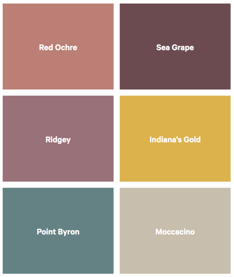 The 'Natural Connection' palette