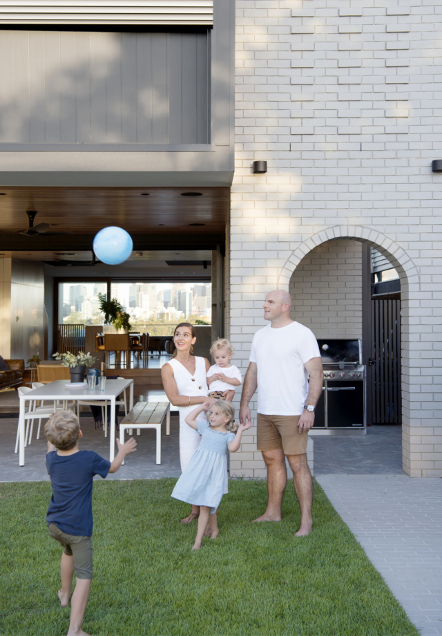 Stephen Moore and family