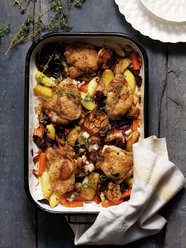 Foodie Friday: Roasted chicken with root vegetables - The Interiors Addict