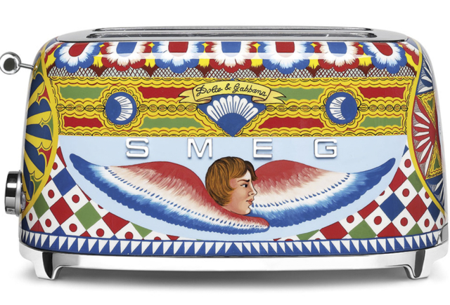 smeg X Dolce & Gabbana toaster