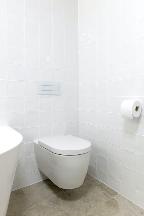 Jen chose the Duravit 'ME by Starck' toilet for her recent bathroom renovation