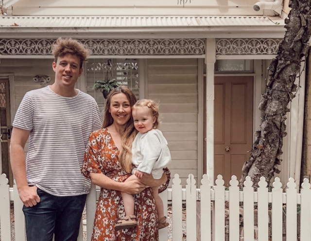 Josh & Jenna with their daughter