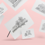 Georgia Draws A House