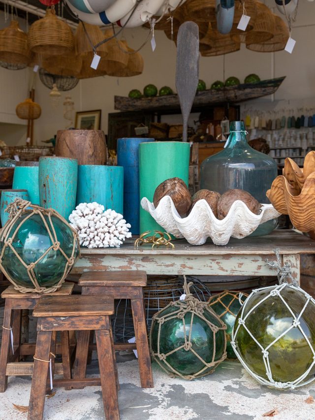 Coastal Vintage has a fascinating array of wares