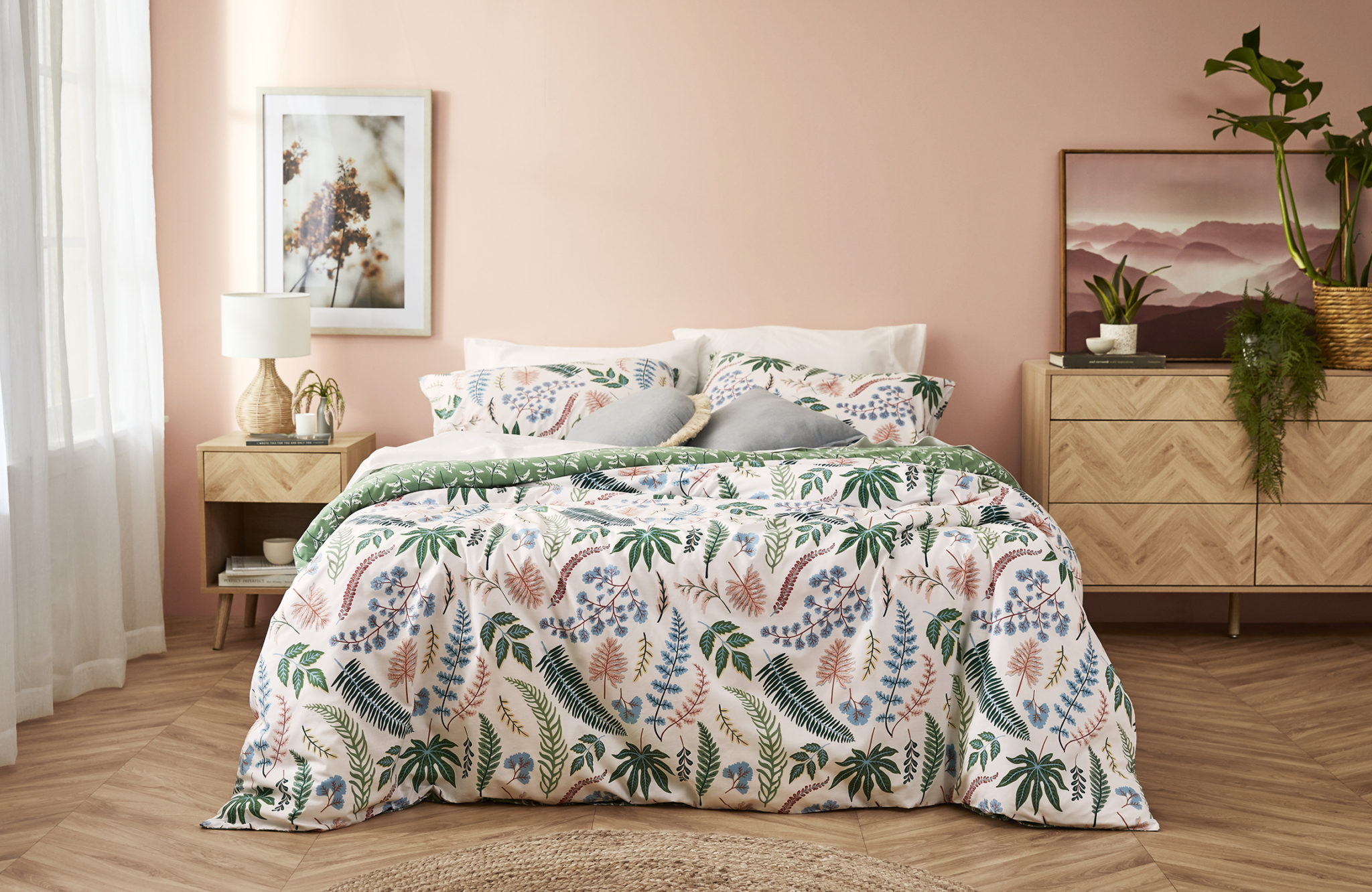 Big W home latest Pretty botanical prints & eco focus The Interiors