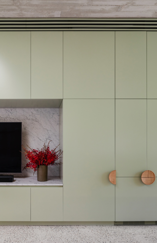 Dulux Colour Awards 2020 – Residential Interior. Concrete Blonde by Carter Williamson. Photographer: Katherine Lu.