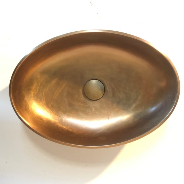 Merwe Cove basin in bronze