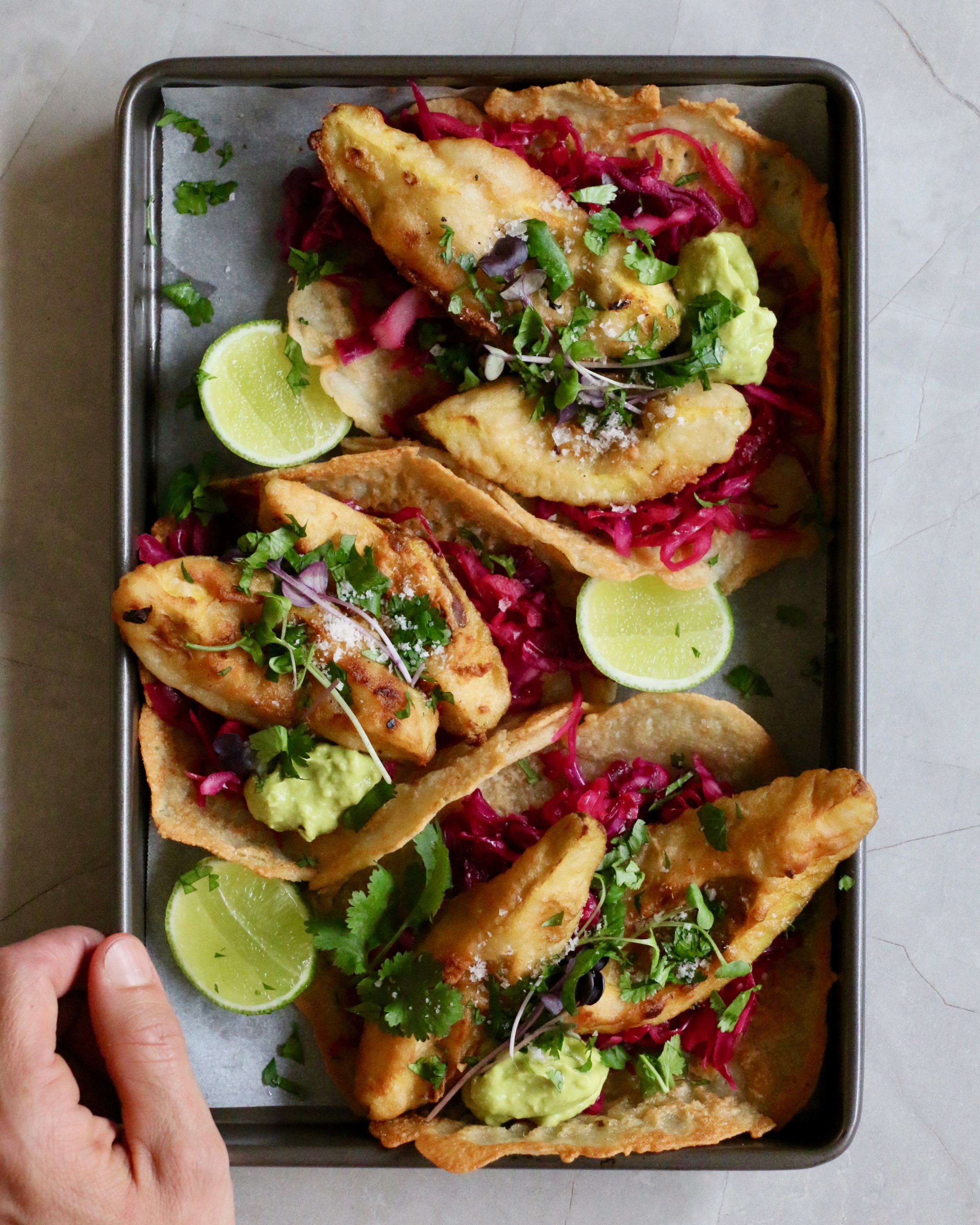 Foodie Friday: tempura tacos with fresh avocado - The Interiors Addict