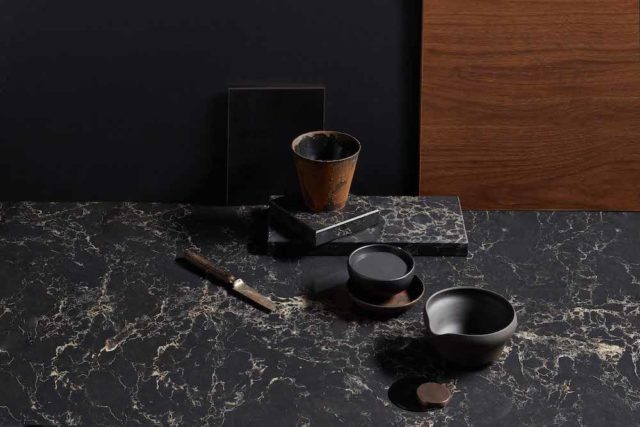 Wattyl 'Grey Ember' with Caesarstone 'Vanilla Noir'