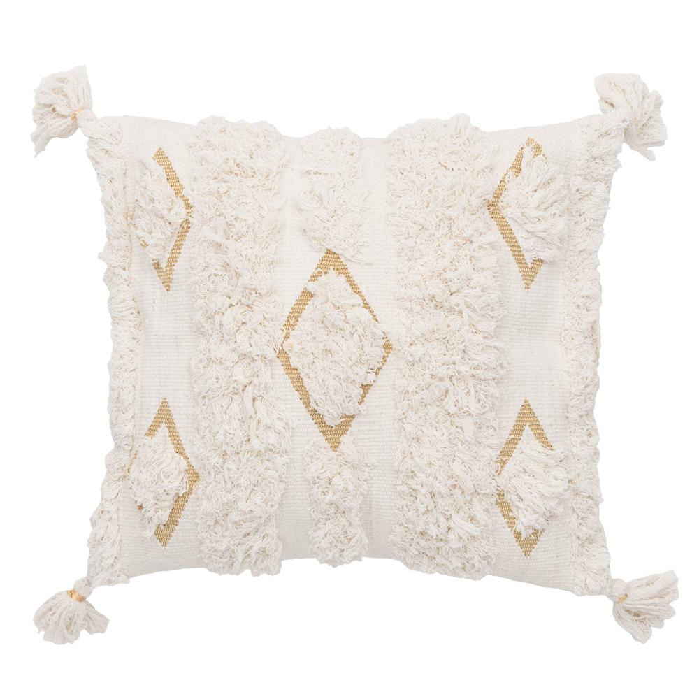 Emerson Cushion - Cream by Amigos de Hoy | Shop Cushion | Greenhouse Interiors