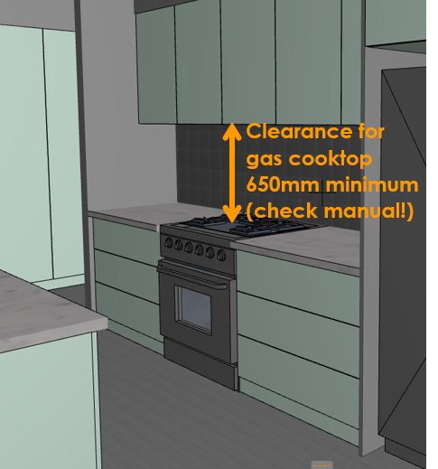 cooktop clearances  Kitchen cabinet sizes, Kitchen cabinet dimensions,  Kitchen remodel layout