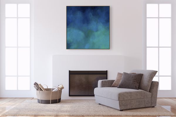 Abstract artist Jo Carroll: creating from nothing - The Interiors Addict