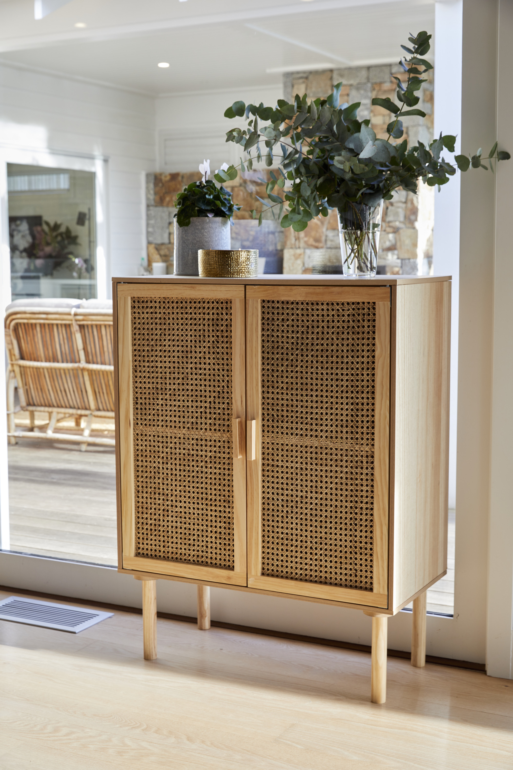 Kmart's new 59 rattan sideboard launching next week The Interiors Addict