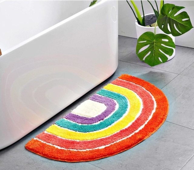 Fun on sale bath rugs