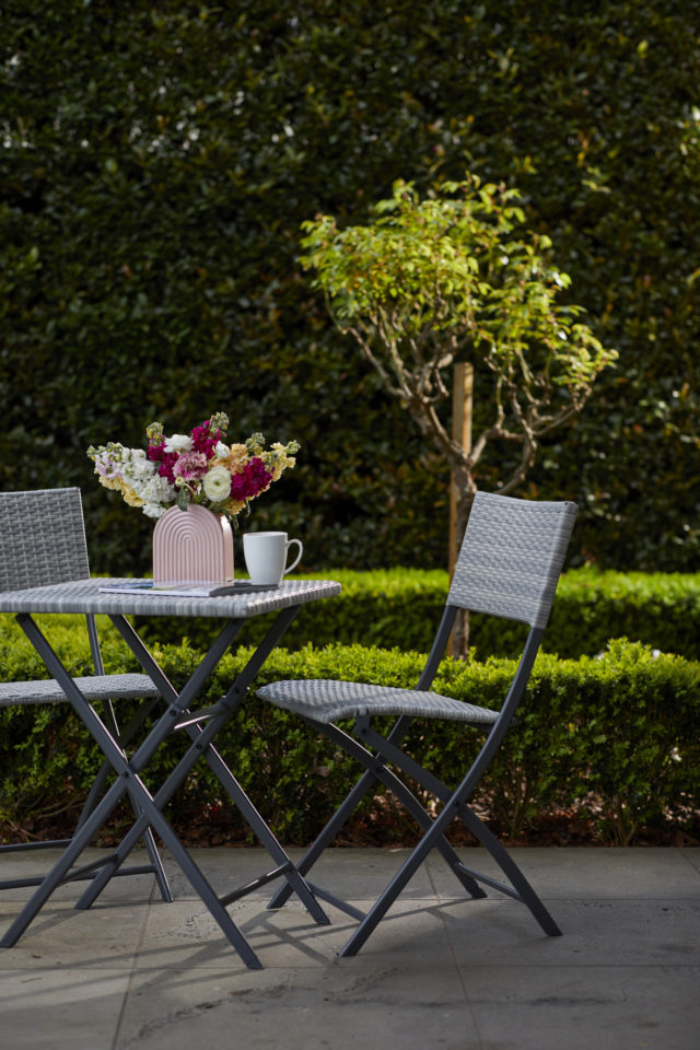 gold and marble tulip dining table