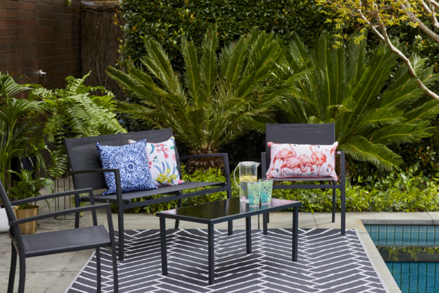 Kmart Outdoor Furniture Range Launched As Only The Interiors Addict - Patio Furniture Sets Kmart
