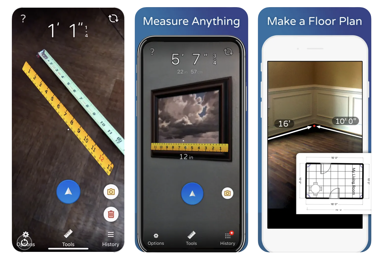 Tape measure app