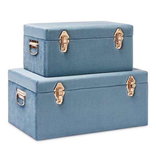 Adairs blue cases