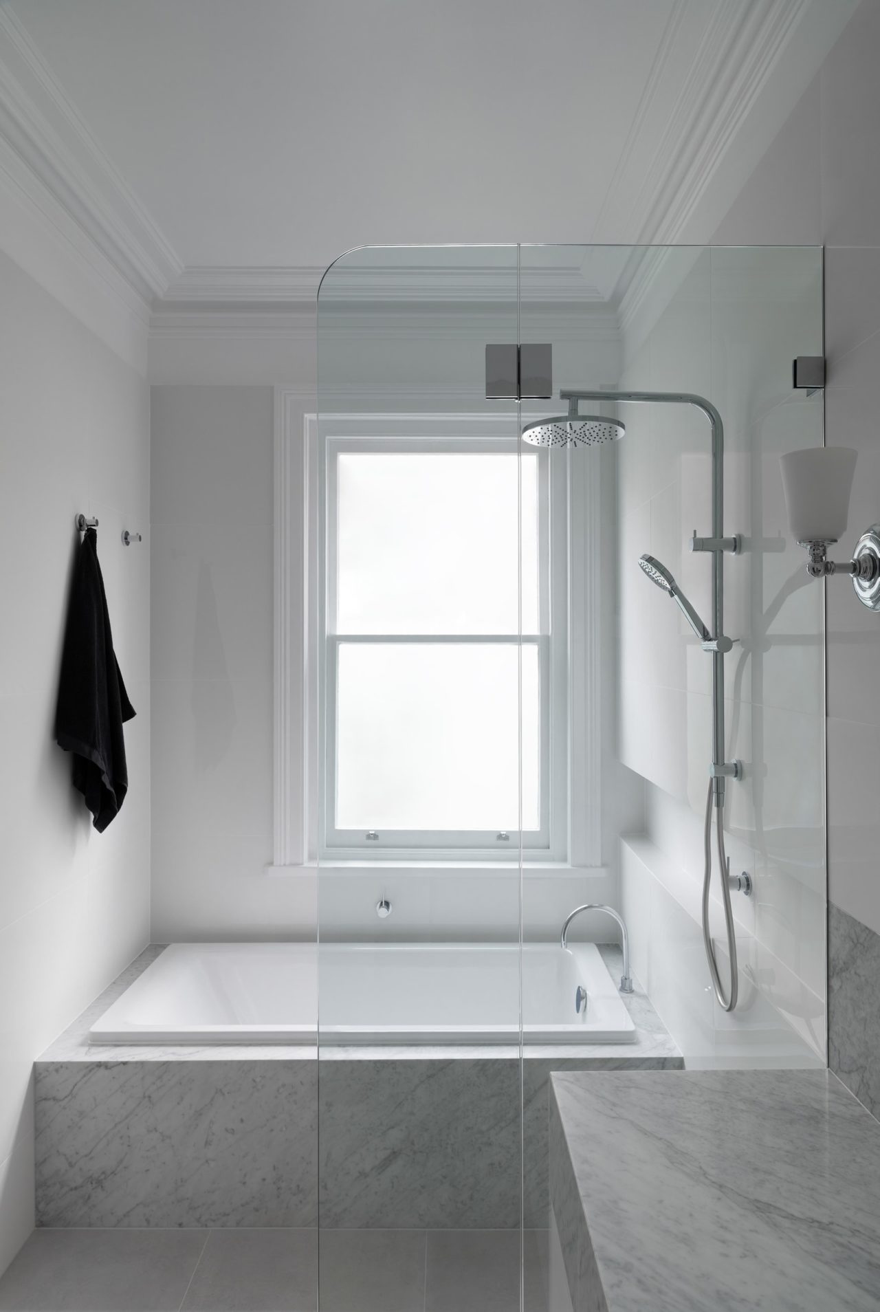 Bathroom transformation: elegant update of a tired 1980s layout - The ...