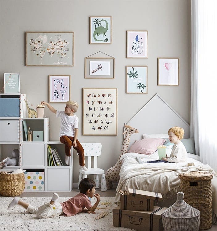 Kids' room decor ideas: Stylish new art prints - The Interiors Addict