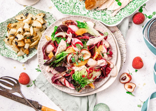 Duck and Lychee salad