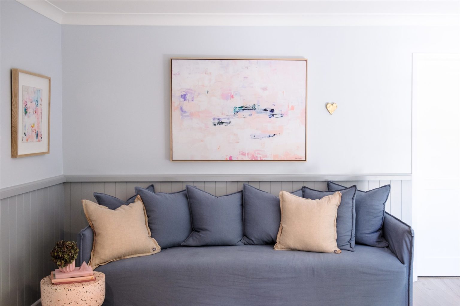 Sofa in the kitchen? Turns out it's exactly what we needed! The