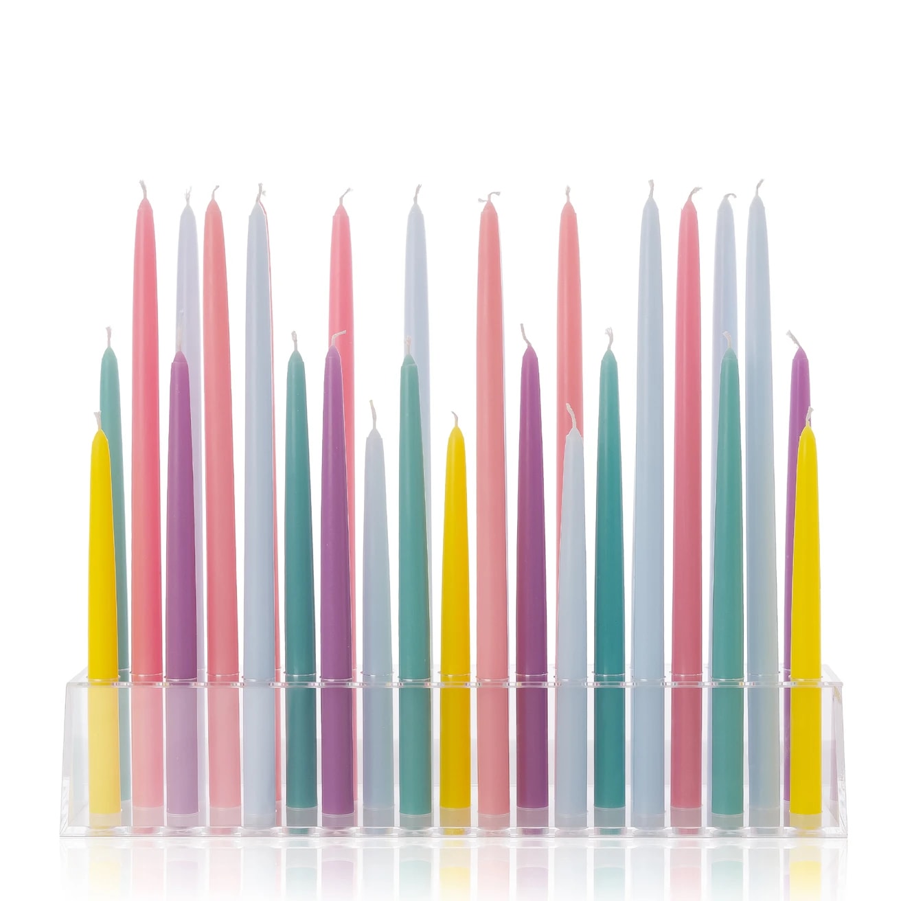 Taper candles take over from the jar variety in new trend we're loving