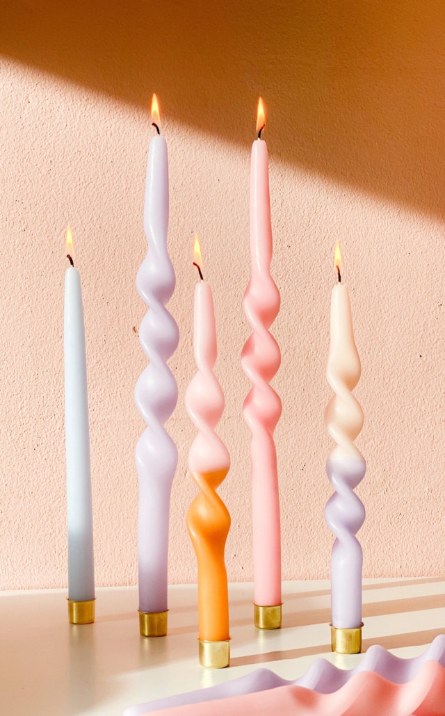 Twist duo candles