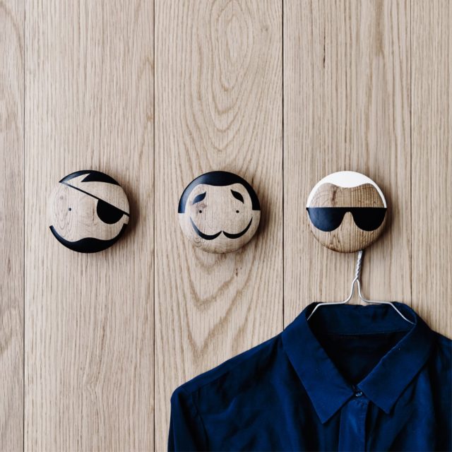 Simple Form wall hooks