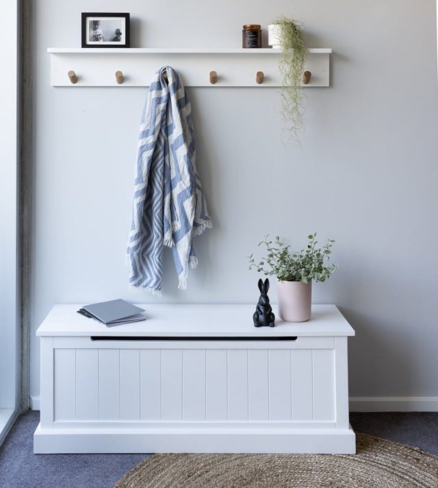 Decorative Shelves + Hooks