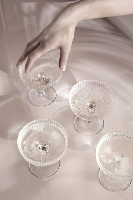 Ferm Living champagne saucers