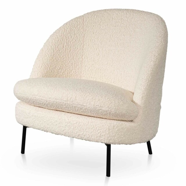 Milana fabric lounge chair
