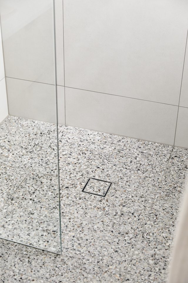 Terrazzo floor