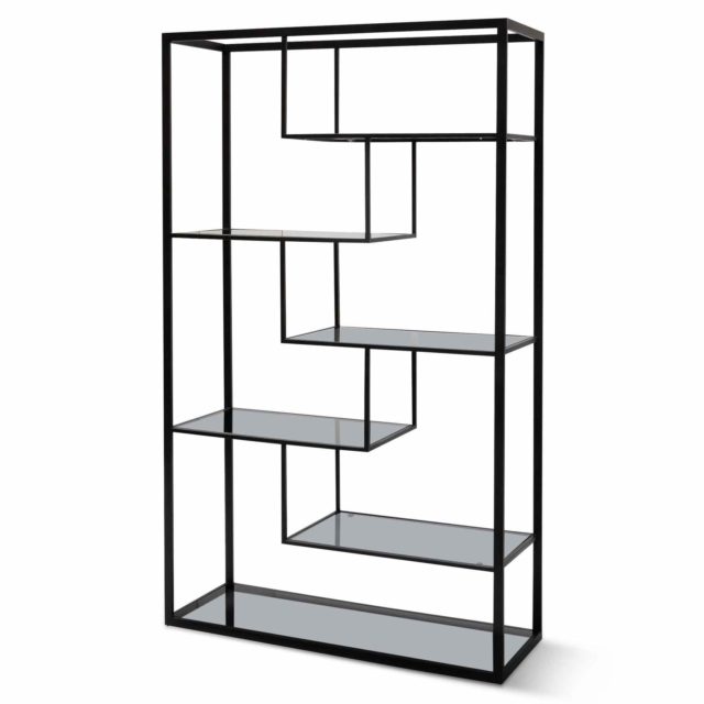 Interior Secrets glass shelving unit