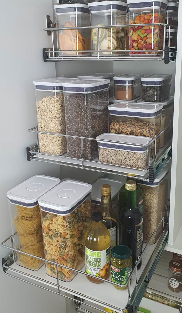 My amazing pantry makeover with pullout storage drawers The Interiors