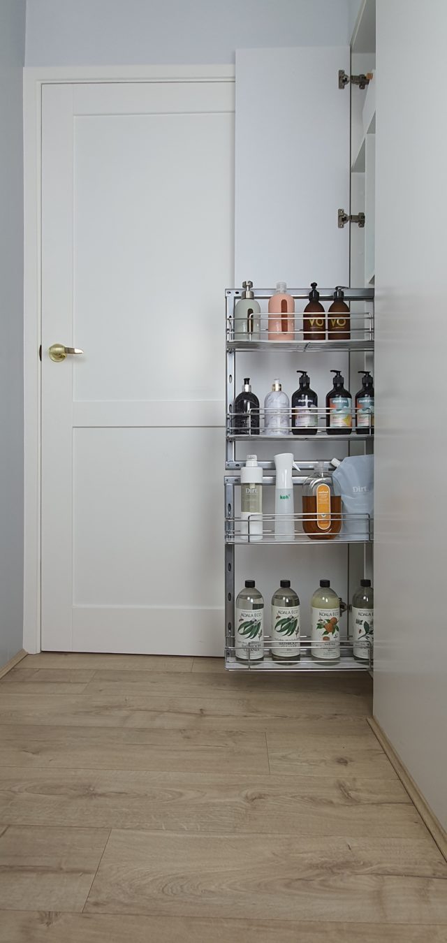 My amazing pantry makeover with pullout storage drawers - The Interiors  Addict