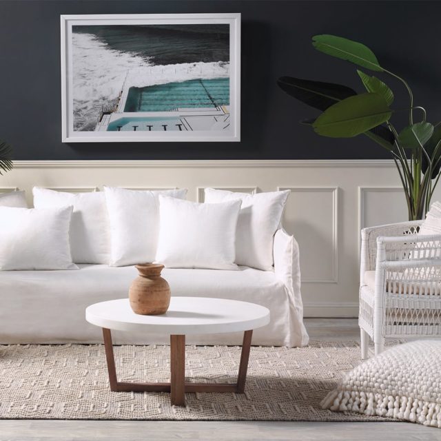 How to Keep A White Sofa Looking (Almost) New, Even With Pets