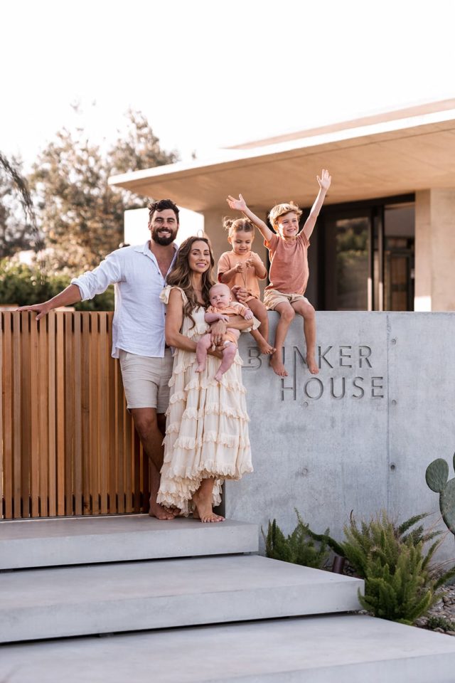 Neil and Krystal Hipwell with their three children