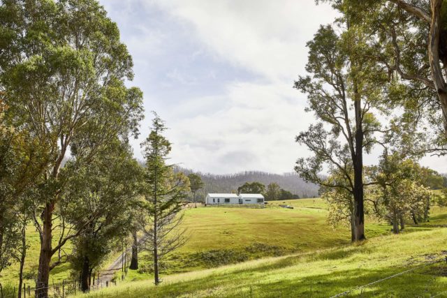 The house from a distance