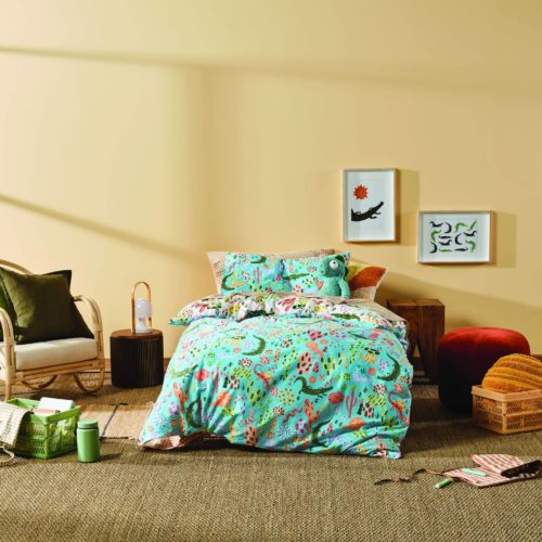 Stunning quilt covers from artist Grotti Lotti and Linen House The